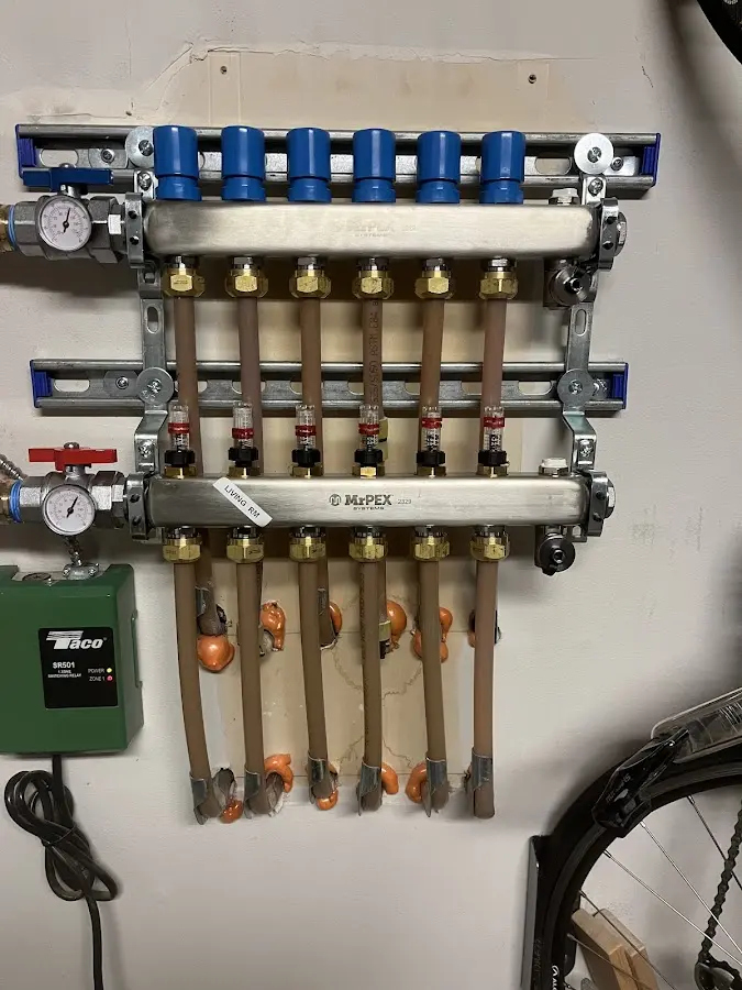 Plumber performing Leak Detection at a residential property in Ball